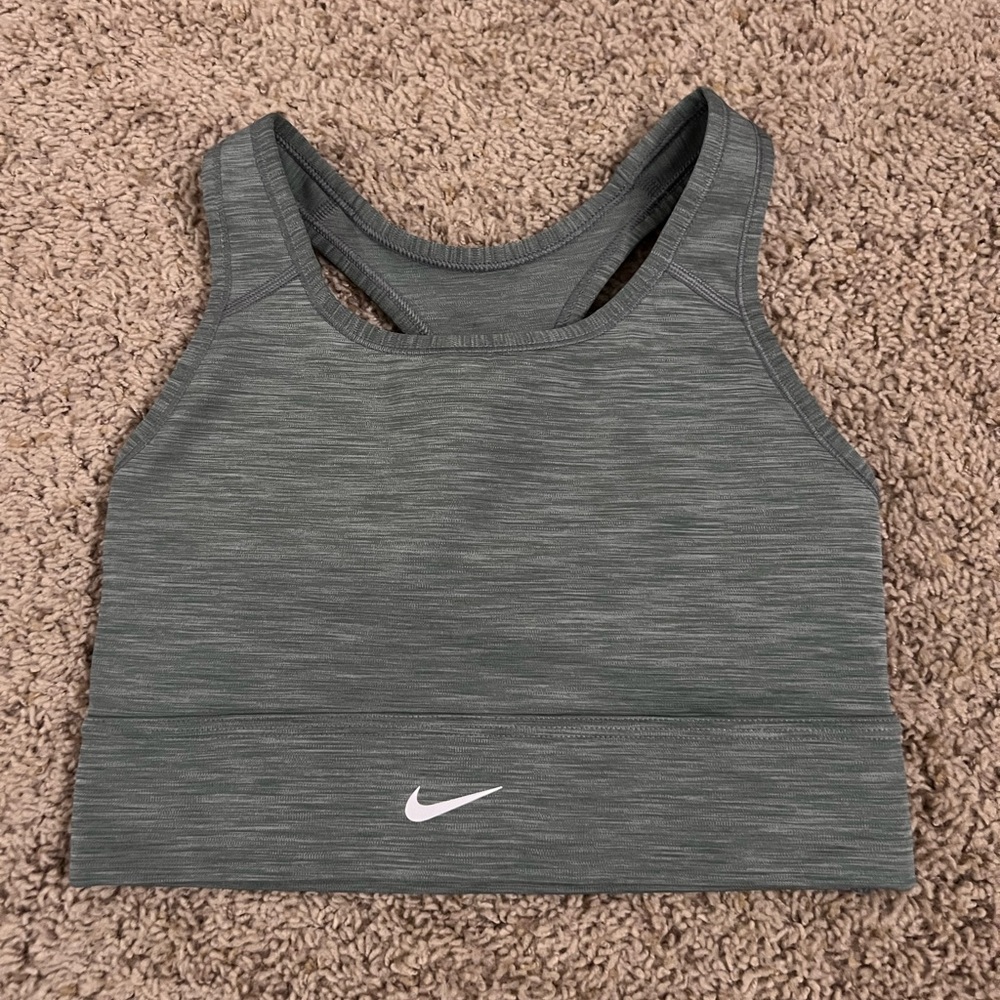 Nike Heather Gray Sports Bra